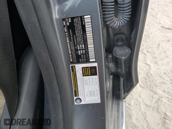 2017 Mercedes-Benz C C 300 with VIN 55SWF4JB9HU210401, listed as a Copart auction lot 54155075 with 29,550 mi miles and Salvage Title. Bid and sale history available at carsss.com. Image 13.