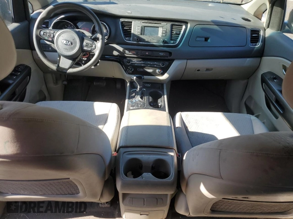 2016 Kia Sedona LX with VIN KNDMB5C14G6092198, listed as a Copart auction lot 51448375 with 123,886 mi miles and Clean Title. Bid and sale history available at carsss.com. Image 8.