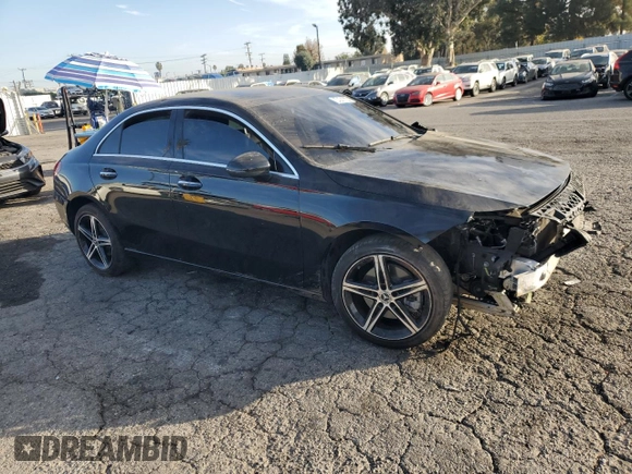 2021 Mercedes-Benz A 220 with VIN W1K3G4EB0MJ297691, listed as a Copart auction lot 84945664 with Not Provided miles and Clean Title. Bid and sale history available at DreamBid. Image 4.