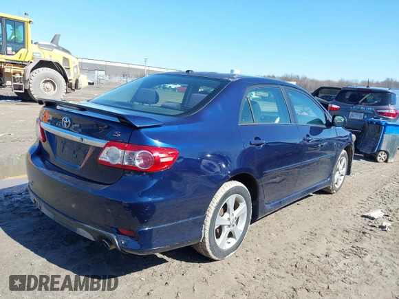 2011 Toyota Corolla L with VIN 2T1BU4EE2BC543528, listed as a IAAI auction lot 41661976 with 118,547 mi miles. Bid and sale history available at carsss.com. Image 4.