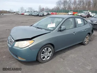 2009 Hyundai Elantra GLS with VIN KMHDU46D29U769480, listed as a IAAI auction lot 41968127 with 151,674 mi miles. Bid and sale history available at carsss.com. Image 2.