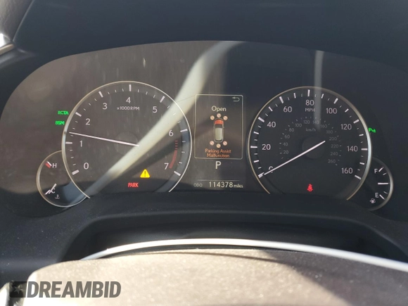 2016 Lexus RX 350 with VIN 2T2ZZMCA5GC034200, listed as a Copart auction lot 88129815 with 114,378 mi miles and Salvage title. Bid and sale history available at DreamBid. Image 9.
