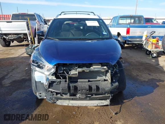 2020 Nissan Kicks SR with VIN 3N1CP5DV9LL547922, listed as a IAAI auction lot 41535815 with 32,258 mi miles and . Bid and sale history available at DreamBid. Image 13.