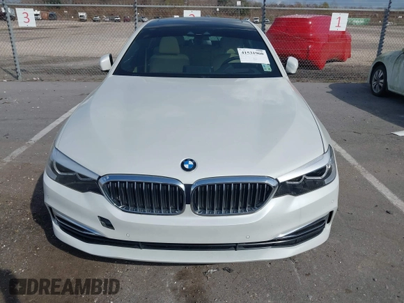 2018 BMW 5 Series 540i with VIN WBAJE5C57JWA96315, listed as a IAAI auction lot 41531960 with 65,085 mi miles and . Bid and sale history available at carsss.com. Image 12.