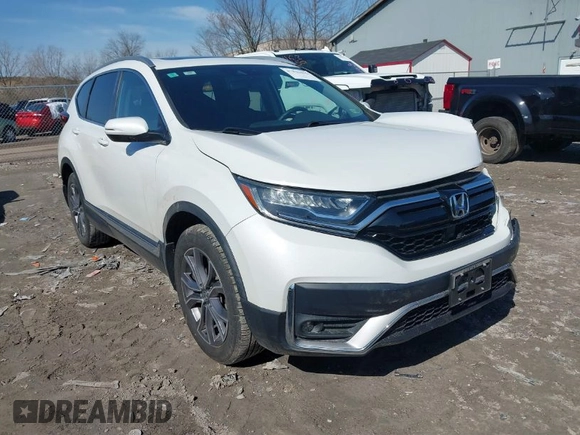 2020 Honda CR-V Touring with VIN 2HKRW2H99LH635892, listed as a IAAI auction lot 41822462 with 41,645 mi miles and . Bid and sale history available at DreamBid. Image 1.
