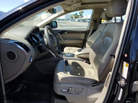 2012 Audi Q7 3.0T Premium Plus with VIN WA1LGAFE0CD000105, listed as a Copart auction lot 49528965 with 104,782 mi miles and Salvage Title. Bid and sale history available at carsss.com. Image 7.