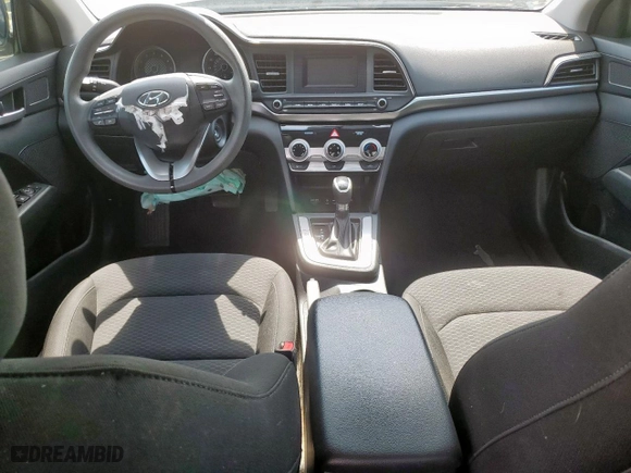 2019 Hyundai Elantra SE with VIN KMHD74LF0KU789505, listed as a Copart auction lot 50531265 with 43,258 mi miles and Salvage Title. Bid and sale history available at carsss.com. Image 8.