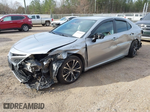 2020 Toyota Camry SE with VIN 4T1M11AK2LU869485, listed as a IAAI auction lot 41593137 with 90,501 mi miles. Bid and sale history available at carsss.com. Image 16.