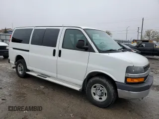 2013 Chevrolet Express Passenger 1LT с VIN 1GAZGYFG4D1190237, выставлен на аукционе Copart как лот 49204764 с пробегом 159 160 миль миль и Списание • Salvage title. История ставок и продаж доступна на DreamBid. Изображение 4.