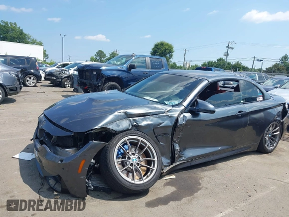 2015 BMW M4 with VIN WBS3U9C5XFJ967725, listed as a IAAI auction lot 42593444 with Not provided miles and . Bid and sale history available at DreamBid. Image 18.