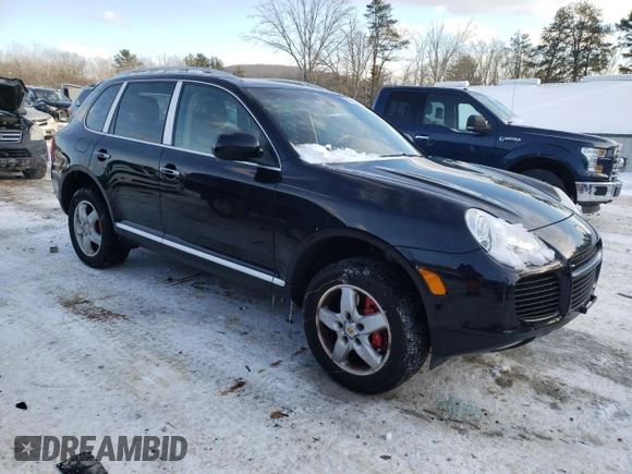 2006 Porsche Cayenne Turbo with VIN WP1AC29P96LA91296, listed as a Copart auction lot 83483634 with 83,978 mi miles and Clean Title. Bid and sale history available at carsss.com. Image 4.