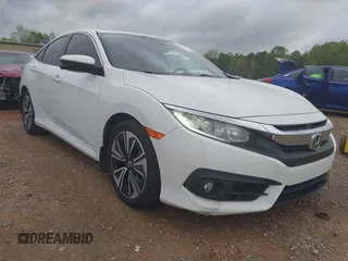 2017 Honda Civic EX-L with VIN 2HGFC1F72HH658763, listed as a IAAI auction lot 41972317 with 166,168 mi miles and . Bid and sale history available at DreamBid. Image 1.