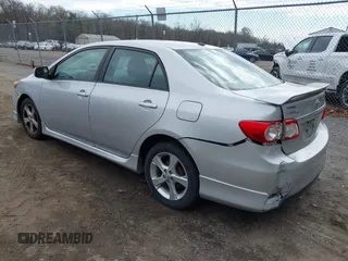 2011 Toyota Corolla L with VIN 2T1BU4EE3BC553274, listed as a IAAI auction lot 41917792 with 171,944 mi miles. Bid and sale history available at carsss.com. Image 3.