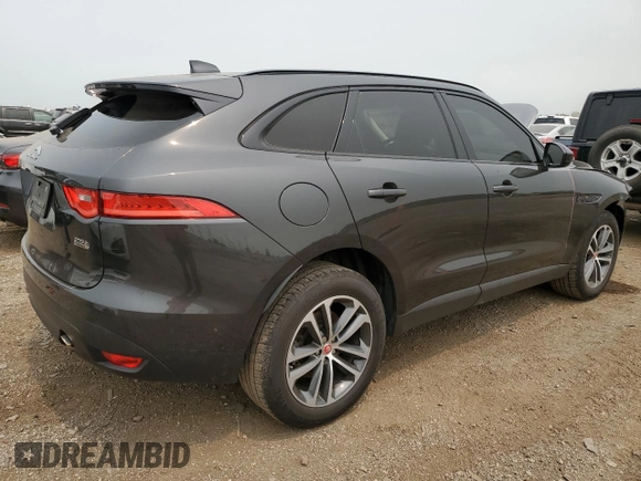 2018 Jaguar F-Pace 25t Premium with VIN SADCJ2FX4JA247404, listed as a Copart auction lot 59439835 with 70,458 mi miles and Salvage title. Bid and sale history available at DreamBid. Image 3.