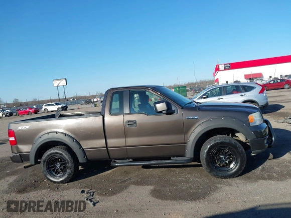 2005 Ford F-150 XL with VIN 1FTRF12245KC49536, listed as a IAAI auction lot 41666376 with 182,361 mi miles. Bid and sale history available at carsss.com. Image 13.