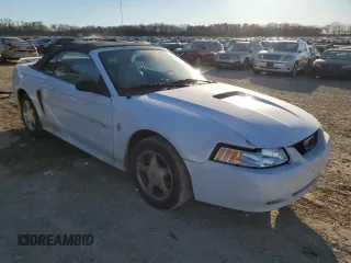 2001 Ford Mustang Deluxe with VIN 1FAFP44491F217660, listed as a Copart auction lot 47299805 with 176,207 mi miles and Salvage Title. Bid and sale history available at carsss.com. Image 4.