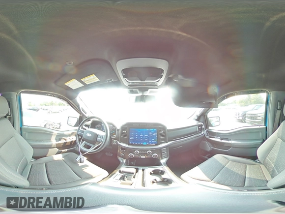 2021 Ford F-150 XL with VIN 1FTEW1EP7MFC02143, listed as a Copart auction lot 59140805 with 27,789 mi miles and Salvage title. Bid and sale history available at DreamBid. Image 15.