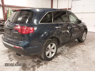 2010 Acura MDX with VIN 2HNYD2H28AH531382, listed as a IAAI auction lot 41829002 with 101,730 mi miles. Bid and sale history available at carsss.com. Image 4.