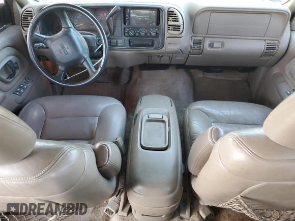 1999 GMC Yukon with VIN 1GKEK13RXXJ730202, listed as a Copart auction lot 73236834 with 188,567 mi miles and Non Repairable. Bid and sale history available at carsss.com. Image 8.