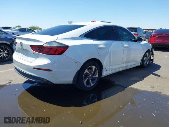 2019 Honda Insight LX z VIN 19XZE4F17KE005173, wystawiony jako IAAI lot #42442199 z przebiegiem 128 003 mil mil oraz . Historia ofert i sprzedaży dostępna na DreamBid. Obrazek 4.