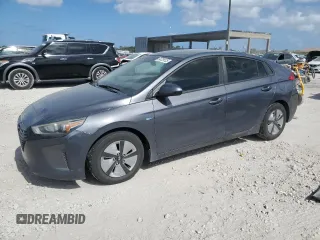 2019 Hyundai Ioniq Blue with VIN KMHC65LC2KU125507, listed as a Copart auction lot 54729125 with 193,714 mi miles and Salvage title. Bid and sale history available at DreamBid. Image 1.