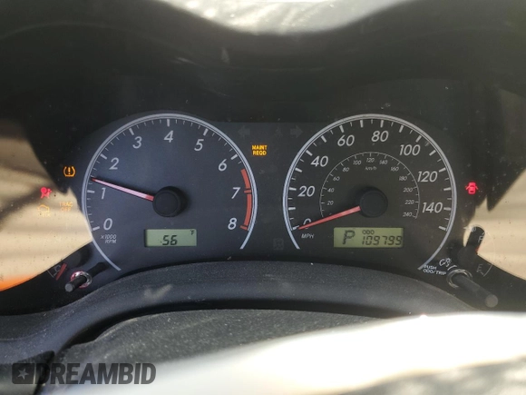 2011 Toyota Corolla L with VIN 2T1BU4EE6BC713714, listed as a Copart auction lot 50294355 with 109,799 mi miles and Salvage Title. Bid and sale history available at carsss.com. Image 9.