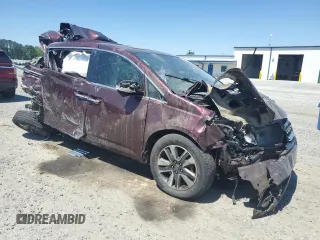 2014 Honda Odyssey Touring с VIN 5FNRL5H90EB082822, выставлен на аукционе Copart как лот 53528555 с пробегом Не указан миль и Списание • Salvage title. История ставок и продаж доступна на DreamBid. Изображение 4.