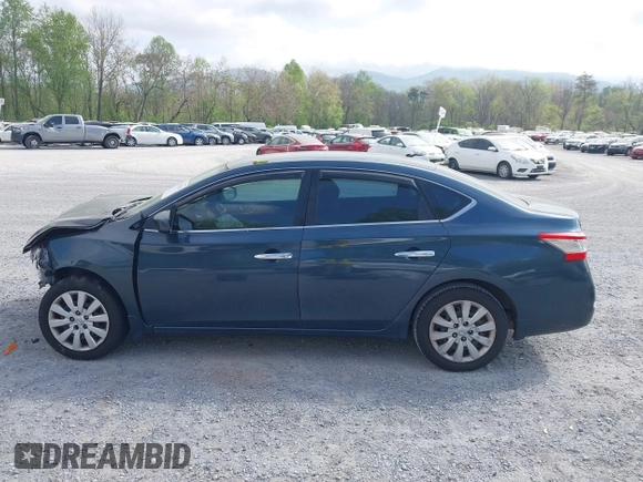 2014 Nissan Sentra SV with VIN 1N4AB7AP3EN852300, listed as a IAAI auction lot 42082559 with 170,384 mi miles and . Bid and sale history available at DreamBid. Image 14.