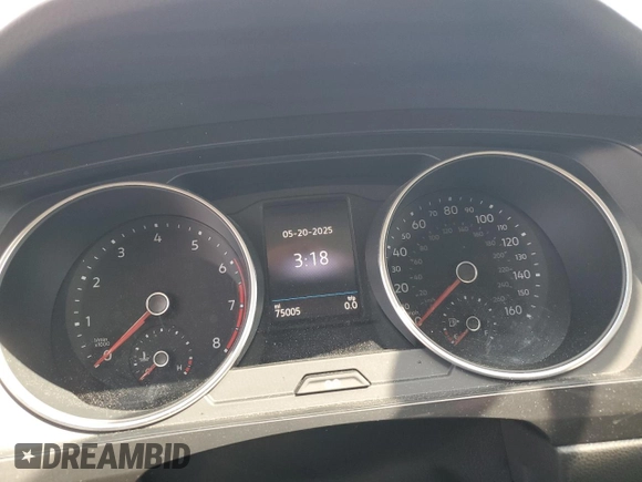2018 Volkswagen Tiguan SEL с VIN 3VV2B7AX6JM055382, выставлен на аукционе Copart как лот 57520215 с пробегом 75 005 миль миль и Списание • Salvage title. История ставок и продаж доступна на DreamBid. Изображение 9.
