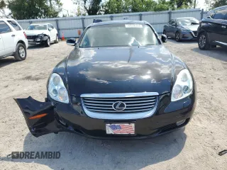 2002 Lexus SC with VIN JTHFN48Y220003450, listed as a Copart auction lot 72536324 with 114,009 mi miles and Non Repairable. Bid and sale history available at carsss.com. Image 5.