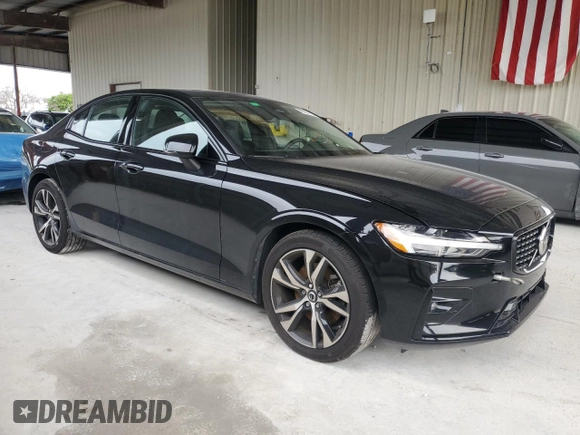 2024 Volvo S60 Core Dark Theme with VIN 7JRL12FK5RG291468, listed as a Copart auction lot 59787115 with 7,388 mi miles and Salvage title. Bid and sale history available at DreamBid. Image 4.