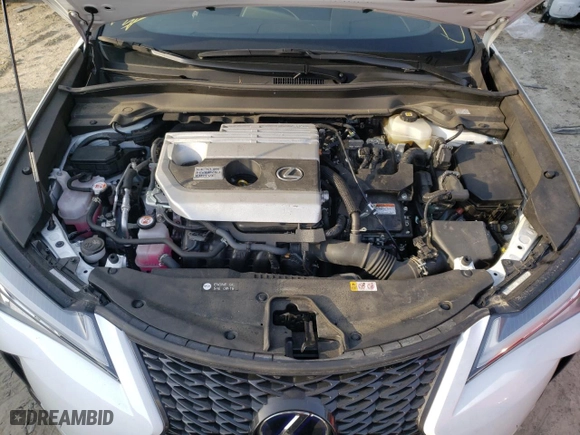 2021 Lexus UX with VIN JTHR9JBH3M2053774, listed as a Copart auction lot 44248563 with 35,833 mi miles. Bid and sale history available at carsss.com. Image 12.