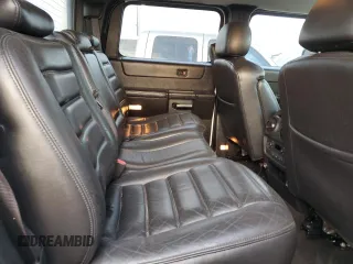 2006 Hummer H2 with VIN 5GRGN22U56H105928, listed as a Copart auction lot 76692904 with 0 mi miles and Salvage Title. Bid and sale history available at carsss.com. Image 10.