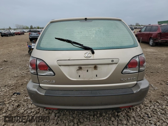 2003 Lexus RX 300 z VIN JTJHF10U030308457, wystawiony jako Copart lot #54902855 z przebiegiem 263 202 mil mil oraz Szkoda całkowita • Salvage title. Historia ofert i sprzedaży dostępna na DreamBid. Obrazek 6.