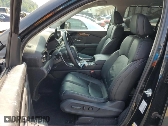 2023 Honda Pilot EX-L 7 Passenger with VIN 5FNYG1H52PB049457, listed as a Copart auction lot 64469804 with 12,441 mi miles and Salvage Title. Bid and sale history available at carsss.com. Image 7.