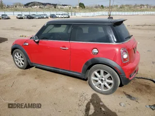 2012 MINI Hardtop S with VIN WMWSV3C58CTY25514, listed as a Copart auction lot 52571435 with 98,226 mi miles and Clean title. Bid and sale history available at DreamBid. Image 2.