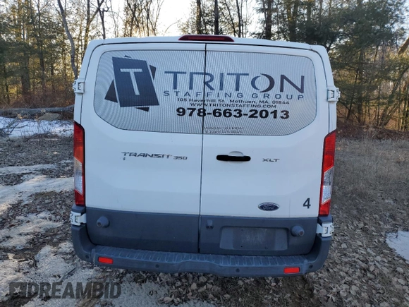 2017 Ford Transit XL with VIN 1FBZX2ZM0HKB14380, listed as a Copart auction lot 47035945 with 203,607 mi miles and Clean title. Bid and sale history available at DreamBid. Image 6.