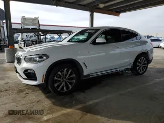 2019 BMW X4 xDrive30i with VIN 5UXUJ3C52KLG53648, listed as a Copart auction lot 48374685 with 73,708 mi miles and Salvage Title. Bid and sale history available at carsss.com. Image 1.