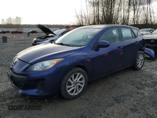 2013 Mazda 3 i Touring with VIN JM1BL1L87D1708821, listed as a Copart auction lot 47000185 with 155,231 mi miles and Salvage title. Bid and sale history available at DreamBid. Image 1.
