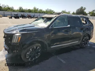 2023 Kia Telluride SX Prestige with VIN 5XYP5DGC9PG408492, listed as a Copart auction lot 60019815 with 23,724 mi miles and Clean title. Bid and sale history available at DreamBid. Image 1.