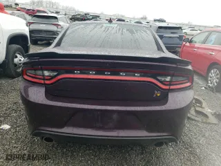 2020 Dodge Charger Scat Pack with VIN 2C3CDXGJ5LH197227, listed as a Copart auction lot 44034295 with 42,816 mi miles and Salvage Title. Bid and sale history available at carsss.com. Image 6.