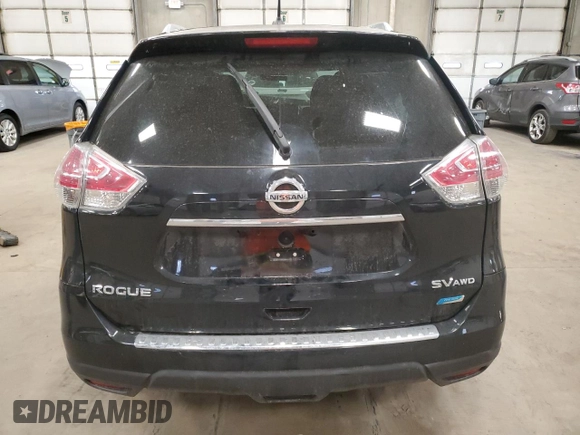 2014 Nissan Rogue SV with VIN 5N1AT2MV5EC852729, listed as a Copart auction lot 50145645 with 267,798 mi miles and Salvage Title. Bid and sale history available at carsss.com. Image 6.