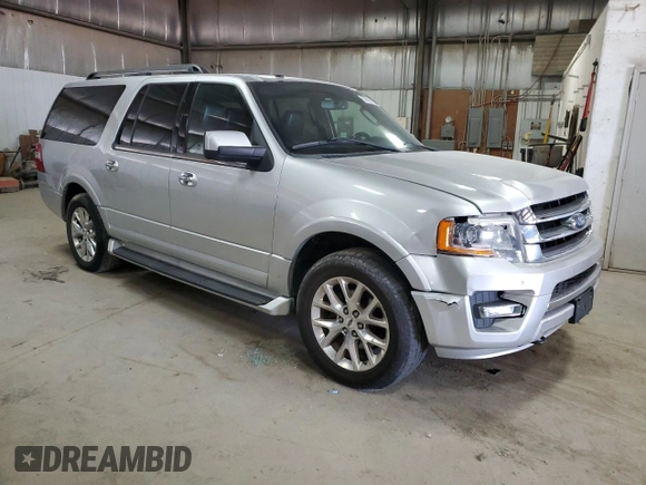 2017 Ford Expedition Max Limited z VIN 1FMJK2AT4HEA52454, wystawiony jako Copart lot #52582625 z przebiegiem 223 771 mil mil oraz Czysty tytuł • Clean title. Historia ofert i sprzedaży dostępna na DreamBid. Obrazek 4.