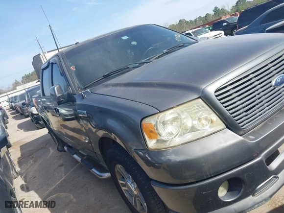 2007 Ford F-150 XLT with VIN 1FTPW12V57KC78483, listed as a IAAI auction lot 41793892 with 147,624 mi miles. Bid and sale history available at carsss.com. Image 1.