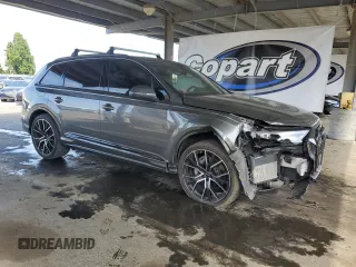 2022 Audi Q7 Prestige with VIN WA1VXBF72ND014963, listed as a Copart auction lot 59205275 with 41,754 mi miles and Salvage title. Bid and sale history available at DreamBid. Image 4.