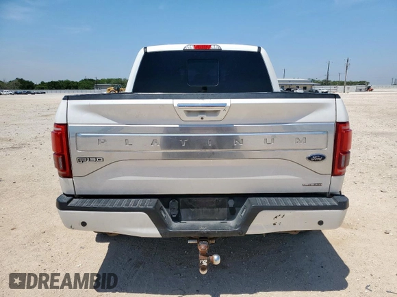 2015 Ford F-150 XLT with VIN 1FTEW1EF7FFA29086, listed as a Copart auction lot 56995355 with 179,859 mi miles and Salvage title. Bid and sale history available at DreamBid. Image 6.