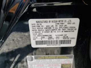 2007 Infiniti M45 Sdn with VIN JNKBY01E87M401390, listed as a Copart auction lot 68308294 with 188,004 mi miles and Salvage Title. Bid and sale history available at carsss.com. Image 12.