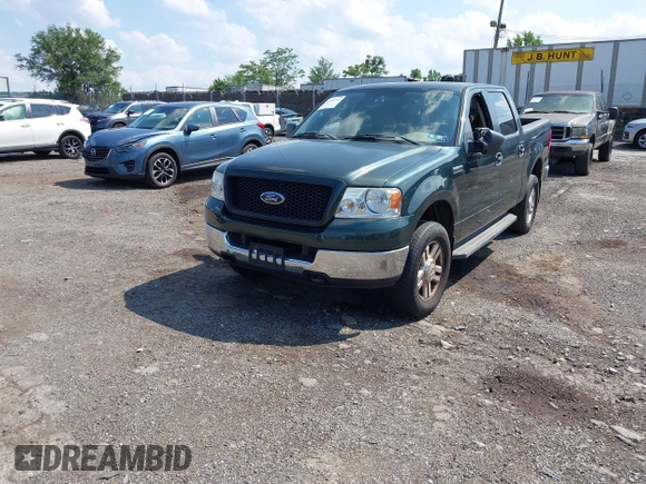 2005 Ford F-150 XLT with VIN 1FTPW14545FB49587, listed as a IAAI auction lot 42709724 with 165,193 mi miles and . Bid and sale history available at DreamBid. Image 2.