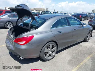 2015 Mercedes-Benz CLA-Class CLA 250 with VIN WDDSJ4EB4FN163193, listed as a IAAI auction lot 41958438 with 83,677 mi miles. Bid and sale history available at carsss.com. Image 4.