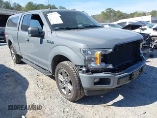2019 Ford F-150 XL with VIN 1FTFX1E56KKC19147, listed as a IAAI auction lot 41877263 with 68,395 mi miles and . Bid and sale history available at DreamBid. Image 1.